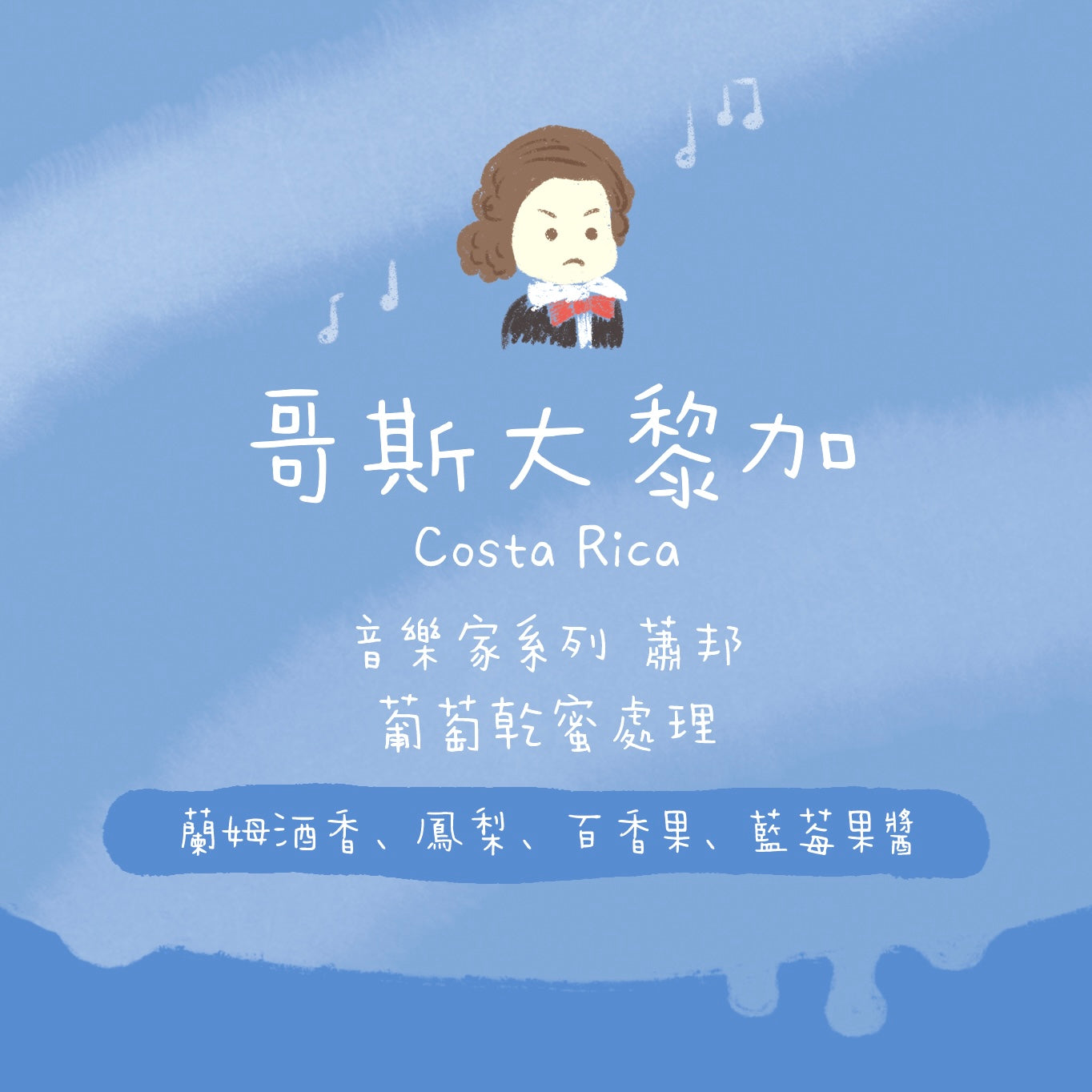 【2026最新蕭邦✨】哥斯達黎加|卡內特 音樂家系列 蕭邦 葡萄乾蜜處理 淺焙|咖啡豆 掛耳包