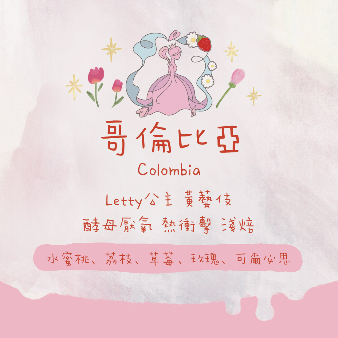 【最後幾包】哥倫比亞|天堂莊園 酵母發酵 熱衝擊 Letty公主 黃藝伎 淺焙|咖啡豆 掛耳包