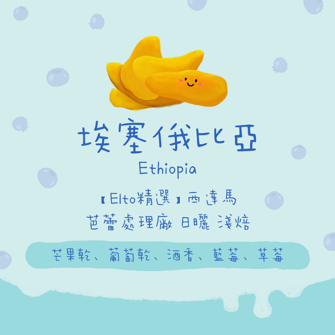 【✨Elto精選】埃塞俄比亞｜西達馬 柏娜 蘇莉亞 芭蕾處理廠 G1 日曬 淺焙｜咖啡豆 掛耳包