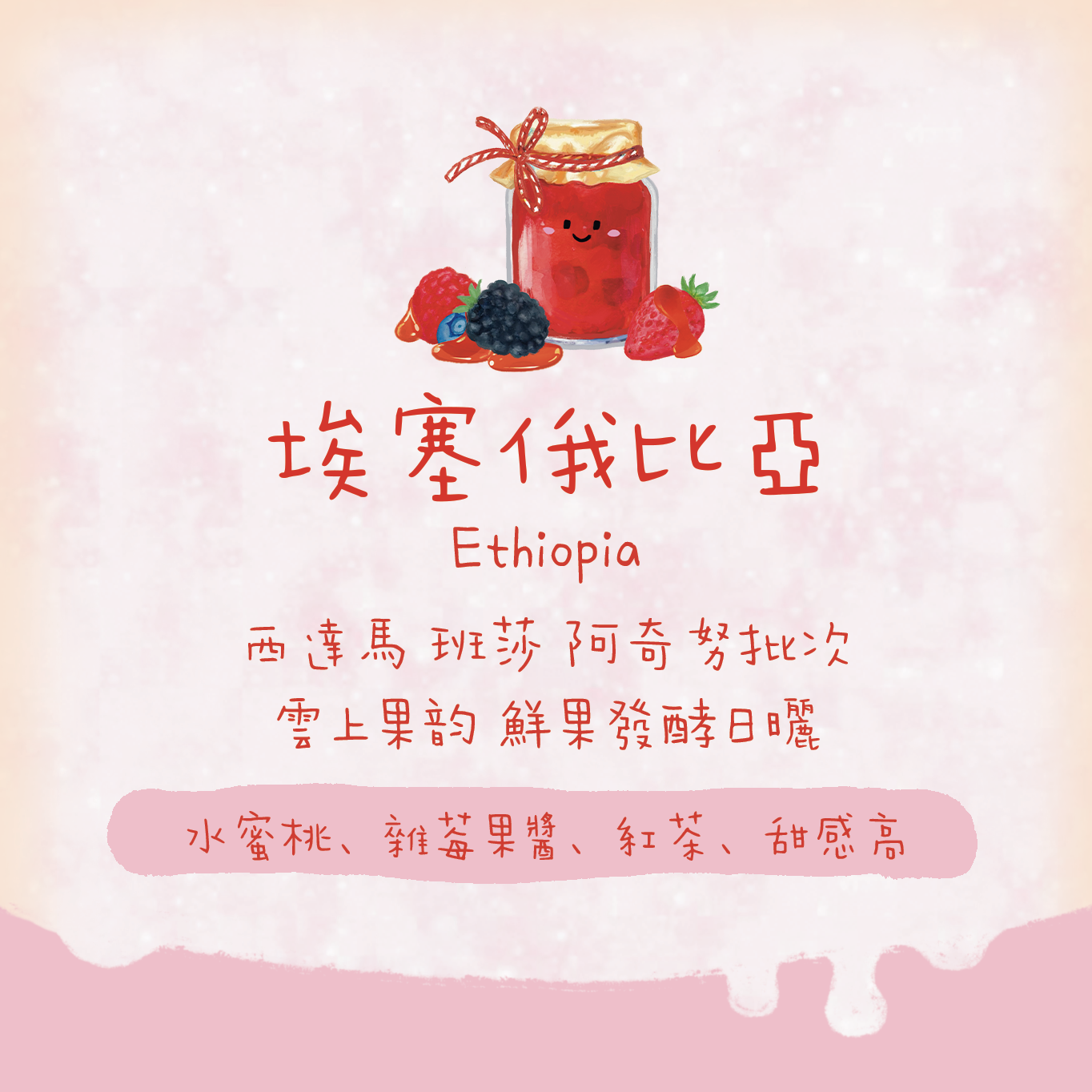 【2025上海咖啡展尋寶系列】埃塞俄比亞｜西達馬 阿奇努批次 雲上果韵 鮮果發酵日曬 淺焙｜咖啡豆 掛耳包