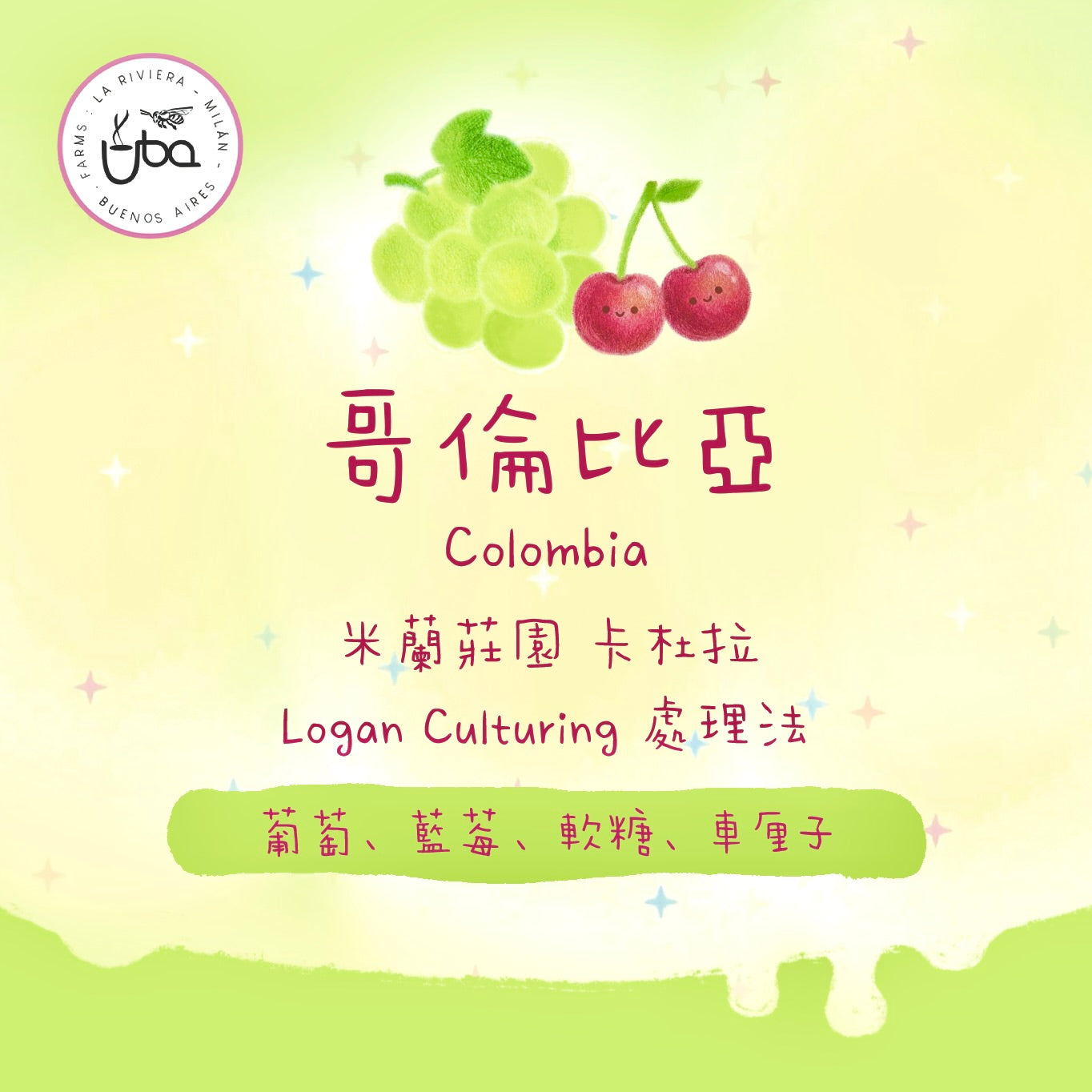 【車厘子🍒】哥倫比亞｜米蘭莊園 Logan發酵 - 車厘子系列 淺焙｜咖啡豆 掛耳包