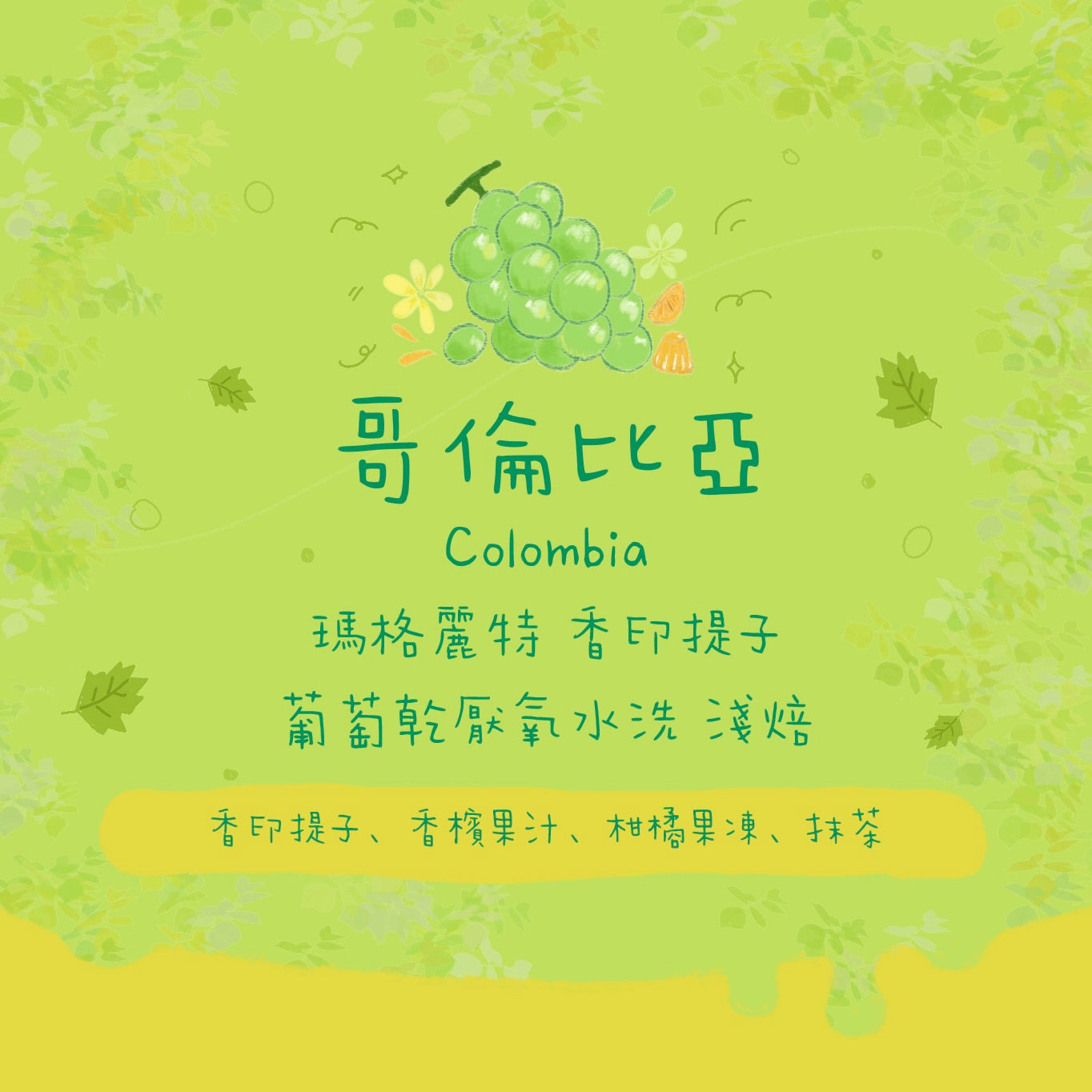 【香印提子🍇】哥倫比亞｜瑪格莉特 香印提子 葡萄乾厭氧水洗 淺焙｜咖啡豆 掛耳包