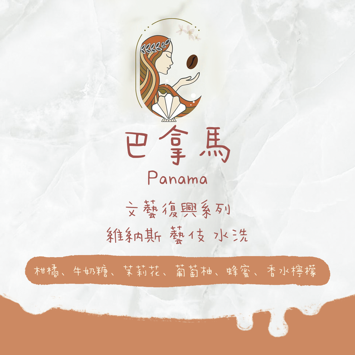 【性價比之王】巴拿馬｜文藝復興系列 維納斯 小農藝伎水洗 淺焙｜咖啡豆 掛耳包