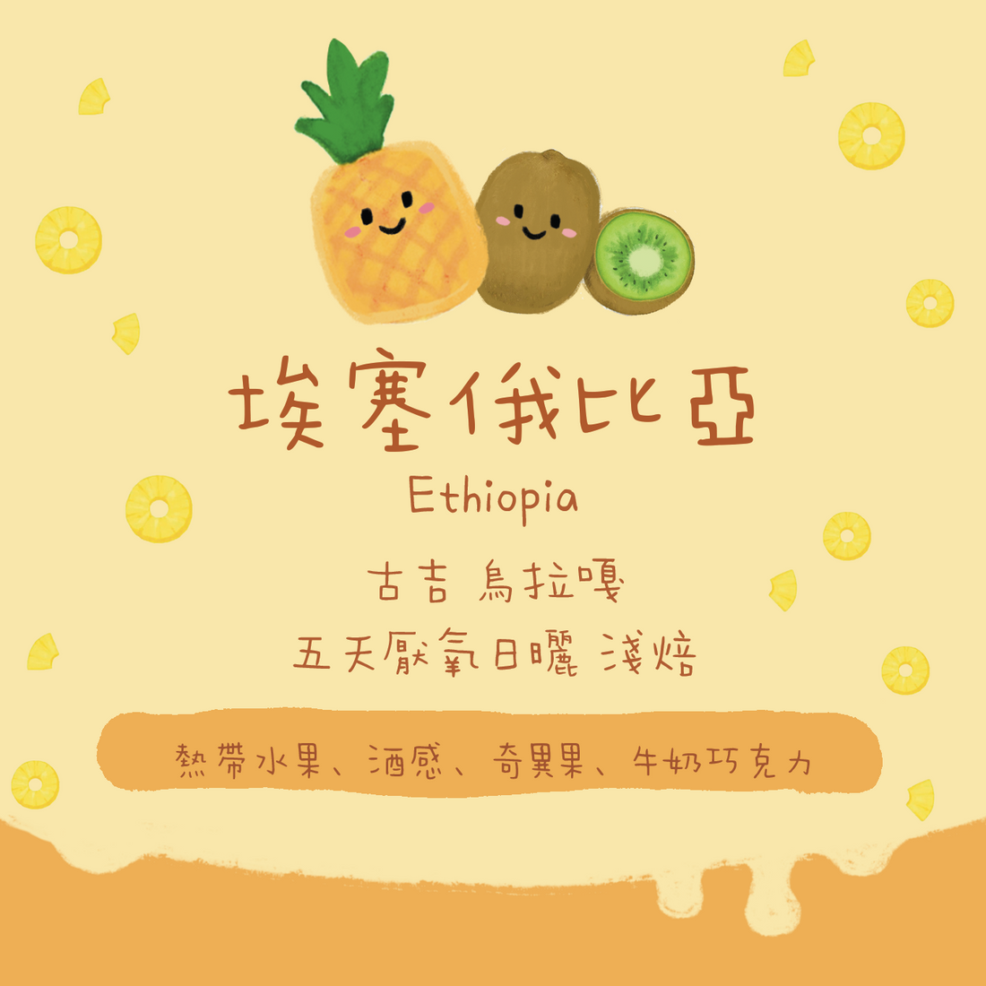 【新豆上架✨】埃塞俄比亞｜古吉 烏拉嘎 5天厭氧日曬 淺焙｜咖啡豆 掛耳包